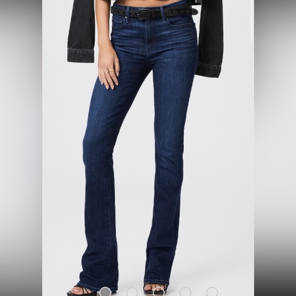 Paige | Manhattan High rise Boot Cut Denim Jeans | Women size 29 - Picture 4 of 16